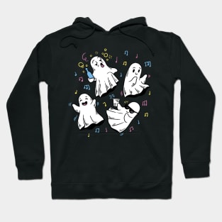 Ghostly Party Time: Spooky Fun with Dancing Spirits! Hoodie